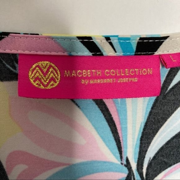 Macbeth Collection by Margaret Josephs Womens Multicolor Retro 60s Inspired Dres - Picture 3 of 8